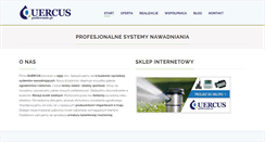 Desktop Screenshot of podlewanie.pl